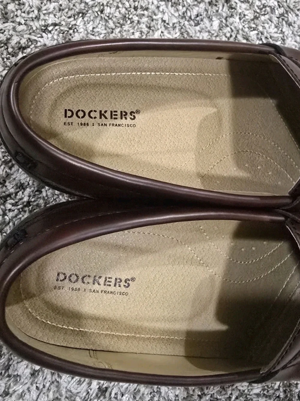 Men's Classic Penny Loafers in Dark Brown